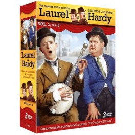 Laurel & hardy cortos vol. 3-4-5 - DVD