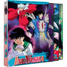 Inuyasha box 4 episodios 100 a 132 - dvd