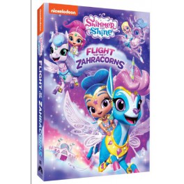 Shimmer & Shine 09 el vuelo de los Zahracornio