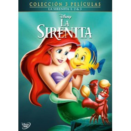 Pack trilogía La Sirenita - DVD