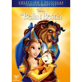 Pack trilogía La Bella y la Bestia - DVD