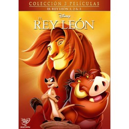 Pack trilogía El Rey León - DVD