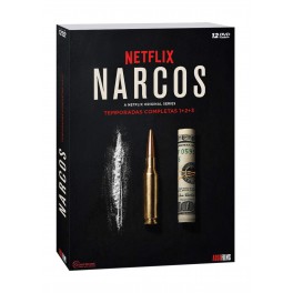 Narcos (1ª 2ª 3ª  Temporada) - DVD